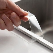 sj 투명실리콘 방수테이프 5cm*3m, 투명실리콘 방수테이프  5cm*3m