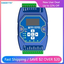 EBYTE ME31-XAXA0404 DC 8-28V Modbus TCP/RTU I/O 네트워킹 모듈 4AI + 4AO 0-20mA/4-20mA RJ45 RS485 게이트웨이 OLE