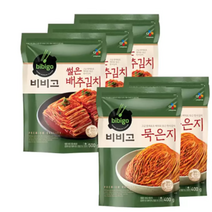 비비고 썰은 배추김치 500g x 3 + 묵은지 400g x 2 혼합팩, 3개