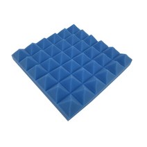 가정용 방음부스 방음벽 흡음판 계란판방음재 소음 스튜디오, 푸른, 1개, 30x30x5.0cm