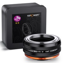 K & F 컨셉 M42-FX M42 마운트 렌즈 나사 후지필름 X XF FX 마운트 카메라 어댑터 링 후지 XT30 XT2 XT3 XT4 용, [01] Fujifilm X 마운트, [01] M42-Mount, [01] 주황색, 01 Fujifilm X 마운트_01 M42-Mount