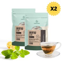 레몬밤차 레몬밤티백 효능 50티 2개