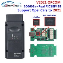 자동차 진단기 스캐너 새로운 op com 2021 170823c opel can 버스 opcom 1.70 플래시 펌웨어 업데이트 실제 pic18f458 ftdi ft232rl, v1.70은 fw를 플래시할 수 있습니다.