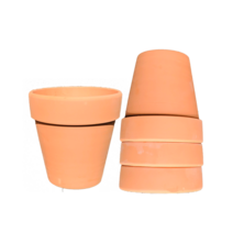 컷앤포트 토분 20호 토기 화분 4개 토기색받침 4개 제공