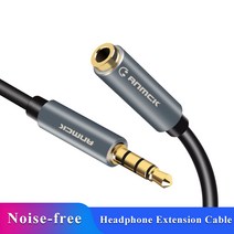 Anmck-Aux 잭 3.5mm 오디오 연장 케이블 화웨이 P20 라이트 스테레오 Aux 헤드폰 샤오미 레드미 5 플러스, 01 Support Mic Blue_01 0.5m