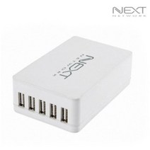 5포트 USB 2A 멀티 충전기 NEXT-05AC