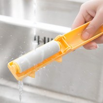 휴대용돌돌이 재사용가능 물세척 포터블 옷클리너 강아지고양이 털제거기 책상청소용 출장여행시, 디자인랜덤(단품)