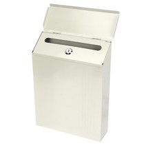 우체통 다세대우편함 전원주택 인테리어 소박한 외부 문자 디자인 빈티지 주석 아연 도금 장식 컬렉션 상자 우편함 금속 벽 메일, [01] Red