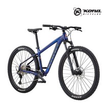 2022 코나바이크 마후나 데오레 11단 유압식 디스크 하드테일 MTB 자전거, 인디고 블루 - L (180~188cm)