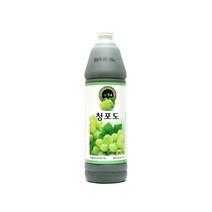 청솔 청솔 청포도 음료베이스 835ml, 단품