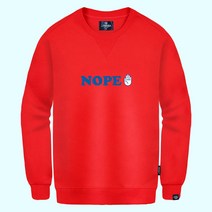 클로니아 NOPE 맨투맨 티셔츠 TL-085