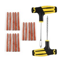 Hot Selling Car Tire Repair Tools Kit with Rubber Strips Tubeless Tyre Puncture Studding Plug Set fo, 파란