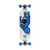 Santa Cruz Skateboards Screaming Hand White Complete Skateboard - 10 x 40