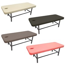 베드연구소 미용베드 마사지침대 경락베드 국내생산제작, 아이보리, 1900x950x650, 열선있음