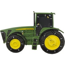 Unique John Deere 트랙터 모양 크리비지 보드 게임 페그 포함, 한개옵션0