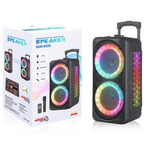 이동식앰프 버스킹앰프 6000W 특대 고출력 스퀘어 댄스 파티 블루투스 스피커 야외 드로 바 음악 플레이어, 01 NDR-X828
