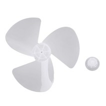 16 인치 3 잎 팬 블레이드 패너 블레이드 스탠딩 페데스탈 팬 테이블 팬용 팬 너트 포함미포함 일반 액세서리 팬, 하얀