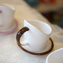 도자기 종이컵 홀더 컵홀더제작 그린라인 에디션2, 카카오