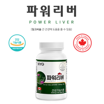 실리마린 밀크시슬 추출물 서양민들레 아티초크 캐나다 직수입 sylimarin 500mg NYG 파워리버 1일 1캡슐, 12개월분