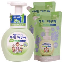 아이깨끗해 청포도(용기250mlx1개+리필200mlx2개), 650ml, 4세트