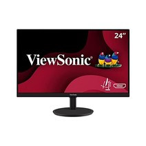 뷰소닉 ViewSonic VA2447 MHJ 24인치 HD 1080p 모니터 베젤 AMD FreeSync 75Hz Eye Care HDMI VGA 입력, 24-Inch Ergonomic