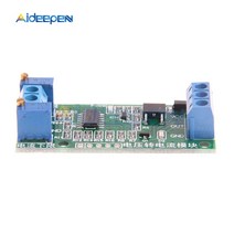 전압계 0-5V ~ 4-20mA DC 12V-24V 선형 변환 전압-전류 송신기 신호 모듈 전위차계 조정 가능한 절연 보드, 09 0-5V to 0-20MA