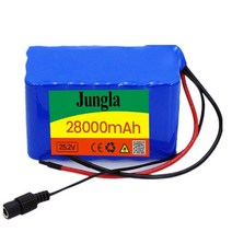 전기자전거배터리 품질 6s3p 24 v 18650 리튬 이온 25.2 v 28000mah 오토바이 리튬 이온 팩 + 충, 하얀색