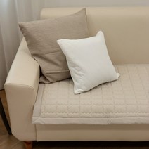 관리가 편한 린넨 시어서커 여름 쇼파패드 매트