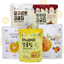 제주 감귤칩 건조과일칩 모음 (요구르트 카카오 허니버터 톡말린감귤), 02.카카오감귤칩(25g)