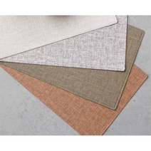 1인용 잘닦이는 식탁깔판 보카시 매트 아일랜드식탁 테이블웨어 주방테이블 개인용 자취생 손님초대상, 그레이