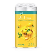 코디 천연펄프 키친타월 150매, 8롤, 7세트