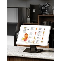 메뉴판 LED 라이트패널 광고판 카페 식당, 블랙 +빛 조절 가능
