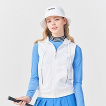 클리블랜드 우븐 믹스 후드 풀집업 여성 골프바람막이 (CGWVT31515), MG