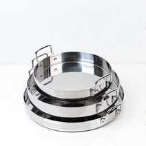 원형 사각 스텐 경질 닭갈비팬 곱창팬 가정용 업소용, 삼중 닭갈비팬 중(360mm)
