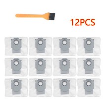 [호환]로보락호환샤오미 Robolock S7 MaxV Ultra/Q5 +/Q7 +/T8 로봇 진공 청소기 용 8/12/16PCS 먼지 가방, 05 12PCS
