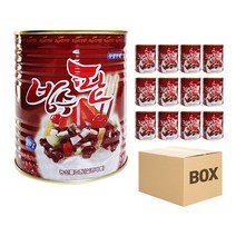 소교 빙수팥 850g x12 (1박스), 12개
