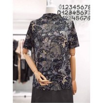 [YK] W몰 프린팅 반넥 반팔 Y193N508