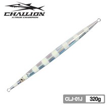 챌리온-지그 CLJ-01J 슬로우지깅메탈 320g/롱메탈지그, 04핑크실버-708835