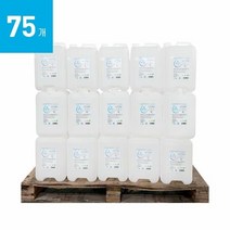 1300K 조이수 초순수 3차 살균 정제수 10리터 75개, 단품, 단품