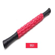 도돌이샾 다리 종아리 마사지 롤러 스틱, 핑크, 1개