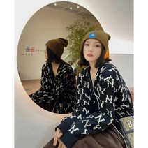 남녀공용 MLB 가디건 자켓 봄 가을 간절기 양키즈 로고 커플 스웨터 캐주얼 아우터