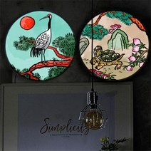 nr302-LED액자35R 십장생 타입1.학