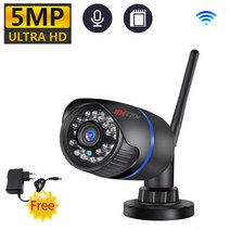 가정용 실외 CCTV 5mp 2khd 스마트 와이파이 ip 카메라 야외 onvif p2p 오디오 cctv with sd 카드 포트 무선 icsee 비디오 감시 와이파이, 32GB에 3mp, 3.6mm