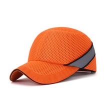 안전모 작업 안전 보호 헬멧 범프 캡 하드 내부 쉘 야구 모자 스타일 공장 숍 운반 머리, [04] Orange