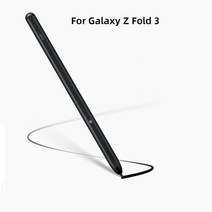 삼성 호환 갤럭시 Z 폴드 3 S 펜 스타일러스 지능형 터치스크린 Fold3, 한개옵션1, 01 Black