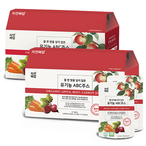 유기농 ABC주스, 3000ml, 2개
