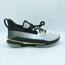 언더아머 배구화 Under Armour Curry 7 Basketball Black Gold Shoes Stephen 3023300-104 Size *