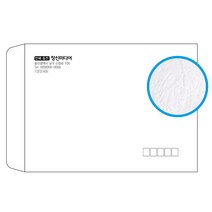 그린애드컴 우편대봉투 양면테잎 그라우드 레자크 모조 행정 각대봉투 인쇄 제작, 300장, 레자크대봉투