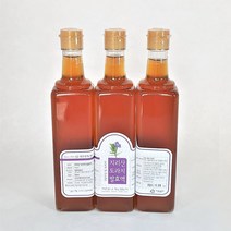 청운당농산 지리산 도라지즙 발효액 500ml 3병 도라지청 진액