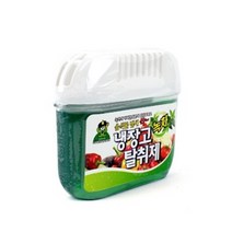음식물잡내 냉장고냄새제거 탈취제 (녹차향) 세균억제 주방청소 카테킨 음식물쓰레기 신선도유지